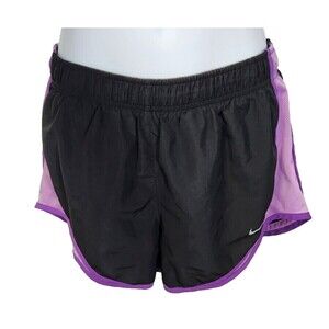 Nike Dri-Fit Women’s Running Shorts M – Black & Purple, Excellent Used